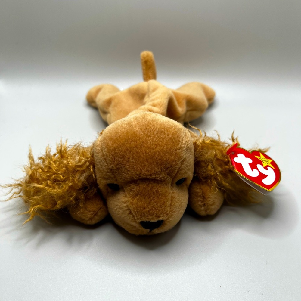 Ty Beanie Baby - Spunky - The Cocker Spaniel